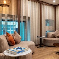 Sala de estar en el lobby