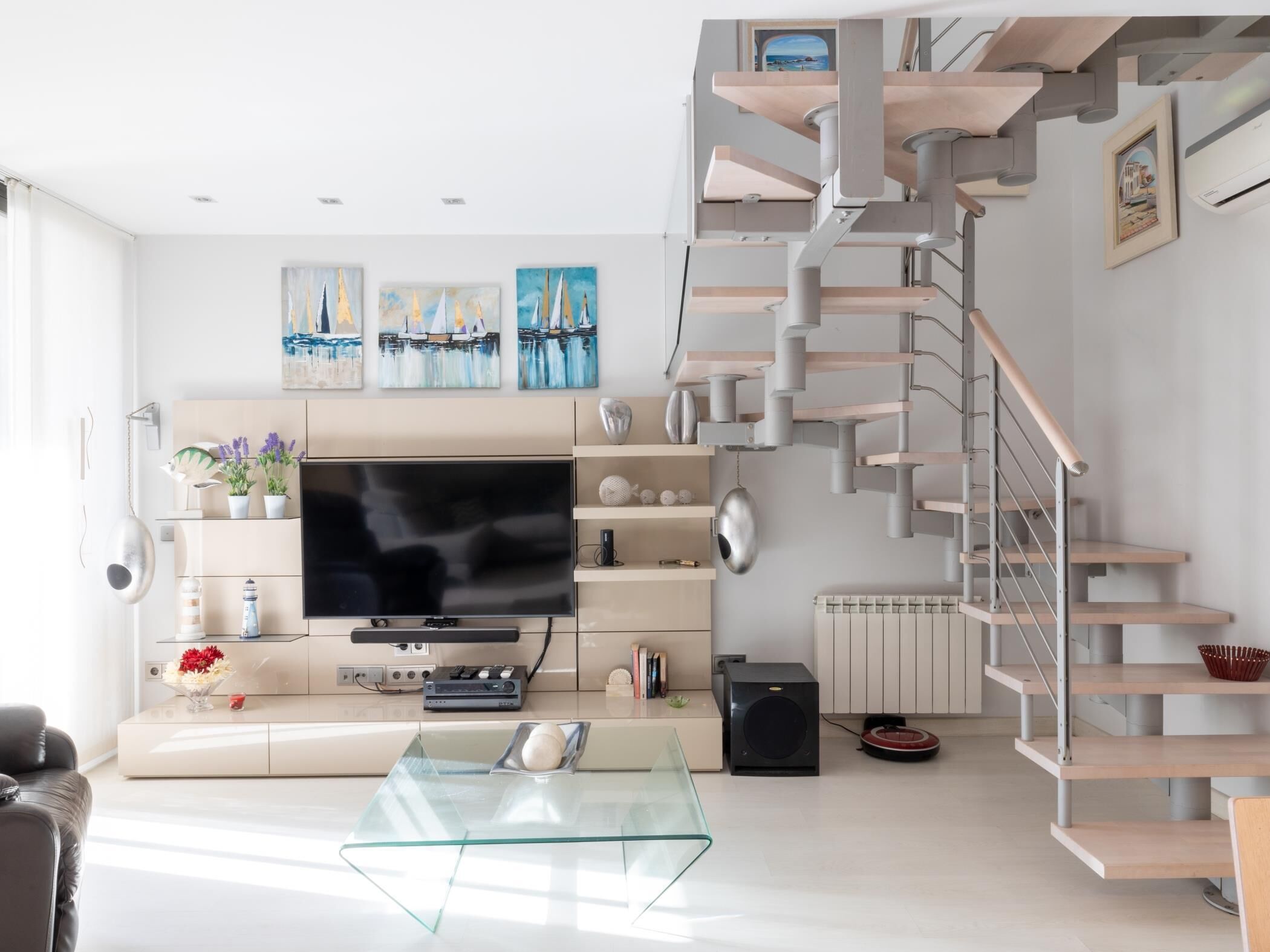 Duplex penthouse with sea views in the center of Palamós.