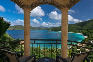 Property grounds - Cinnamon Breeze - Ultra-luxury villa in Peter Bay Estate (St John)