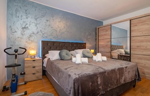2 habitaciones, wifi gratis y ropa de cama