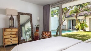 3 habitaciones, tabla de planchar con plancha, internet y ropa de cama 