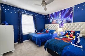 5 bedrooms, desk, iron/ironing board, free WiFi