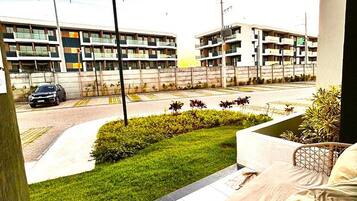 Familie appartement | Terras