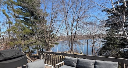 Private Lake Home, Game Room & Fireplace on Keewahtin Lake