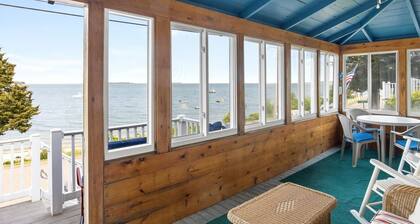 Classic Beachfront Getaway in Kingston with Ocean Views and Private Beach Access