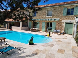 Außenpool, beheizter Pool