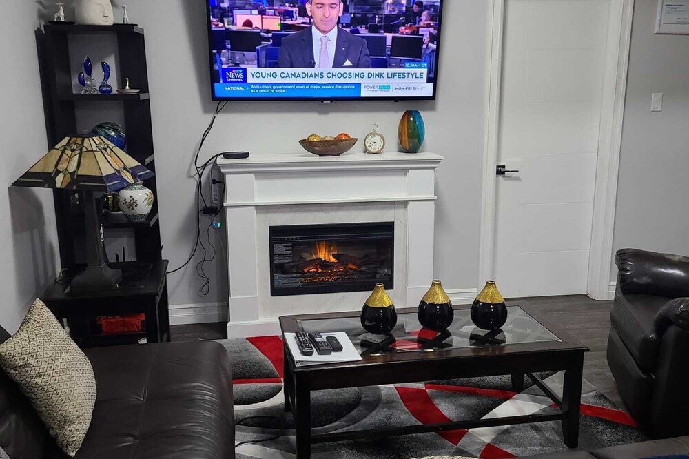 Cozy 2 bedroom basement Suite. Free parking on site.