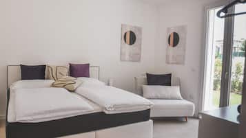 2 Schlafzimmer, Bügeleisen/Bügelbrett, kostenloses WLAN, Bettwäsche