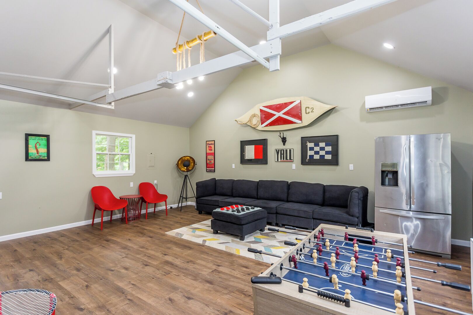 Waterfront Renovated Modern A-Frame Hot Tub Game Room Kayaks