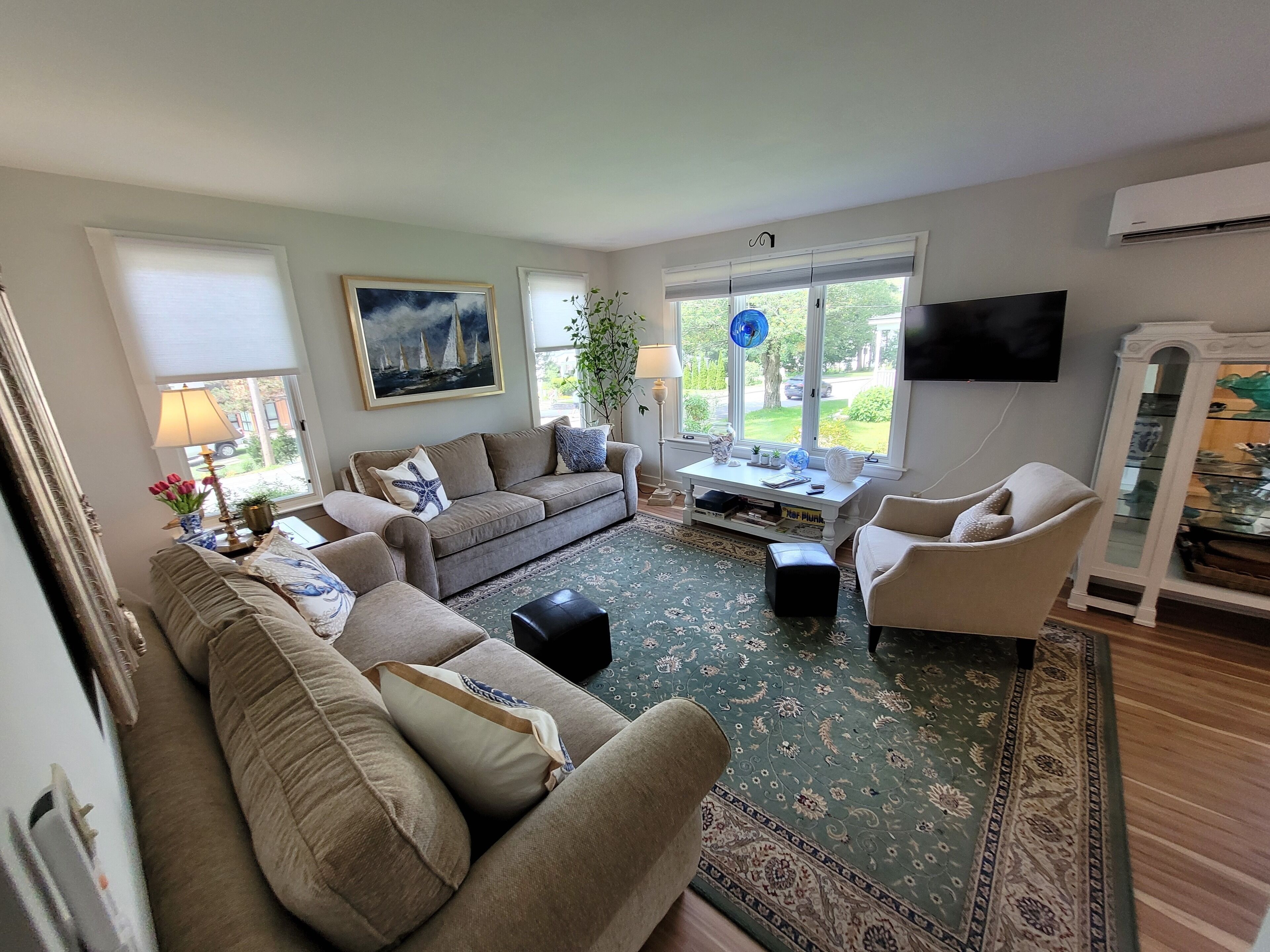 Comfortable Cottage near town on a quiet side street.  
