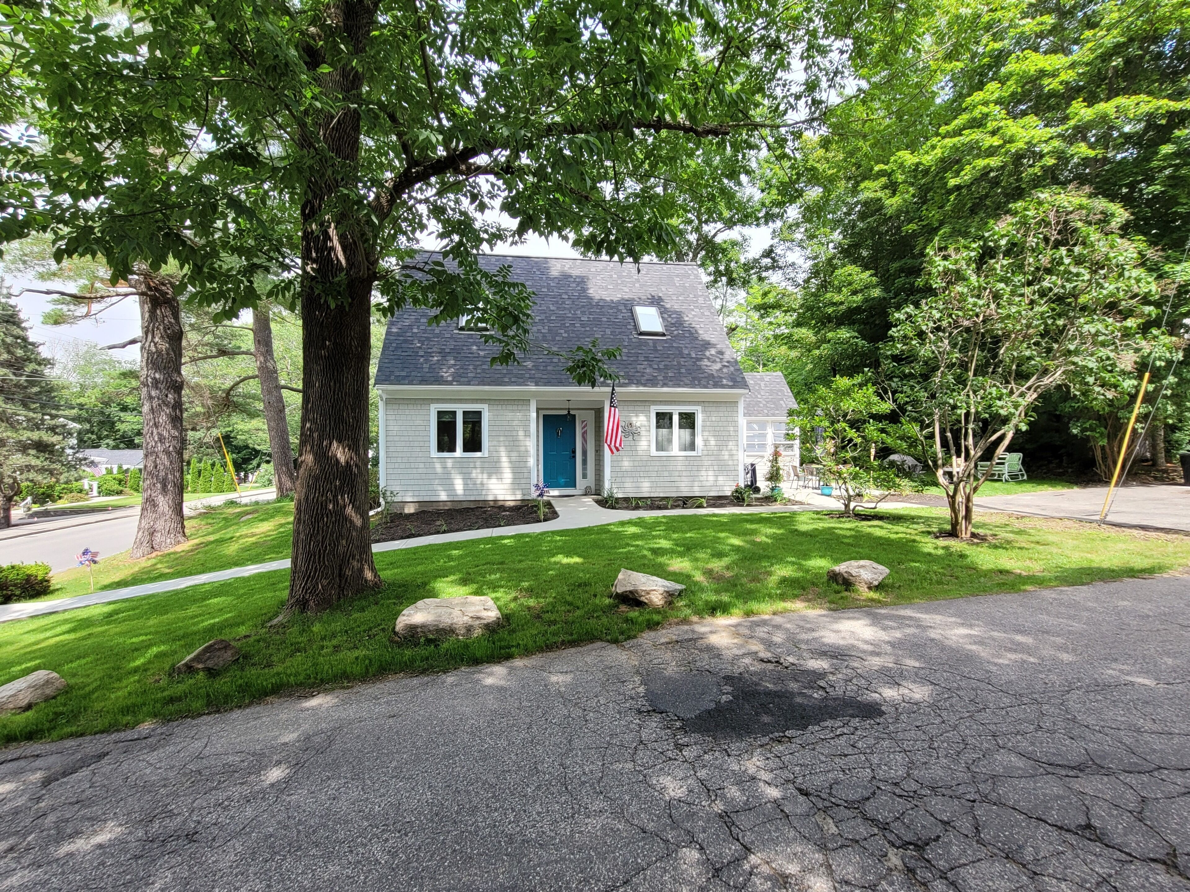 Comfortable Cottage near town on a quiet side street.  
