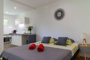 1 chambre, Wi-Fi, draps fournis