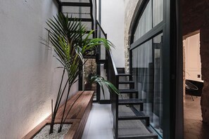 Interior entrance