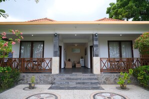 Façade de l’hébergement