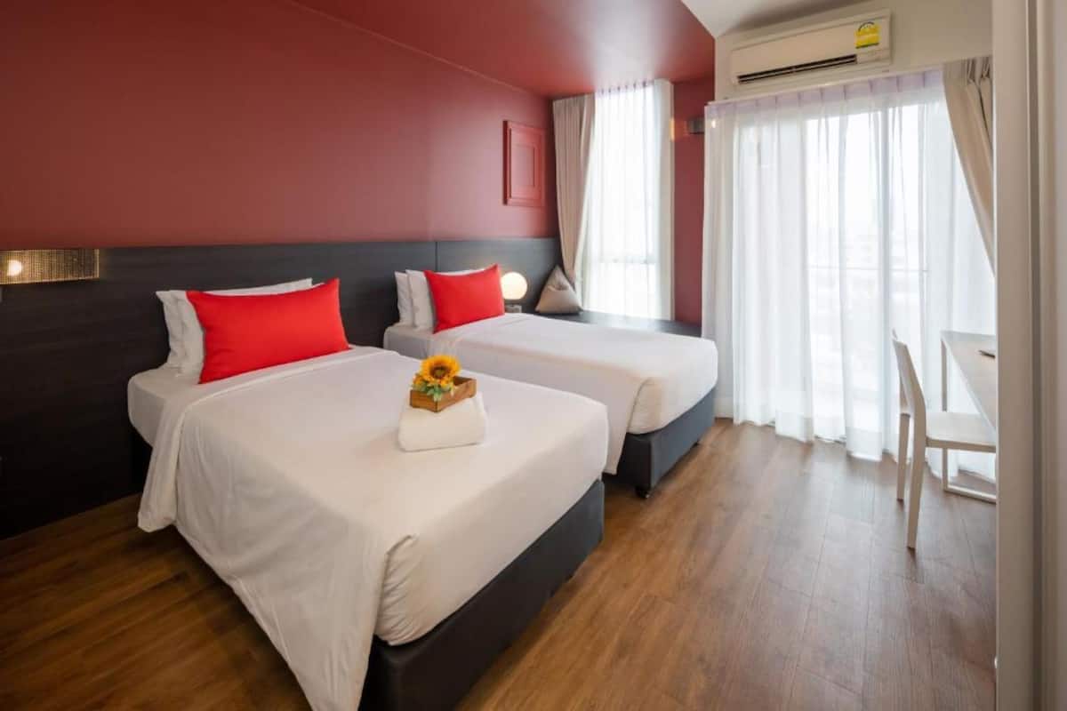 Kamar Twin Superior | Minibar, brankas, meja kerja, dan Wi-Fi gratis