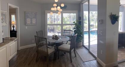 Rest Awile Villa, full refund*, heated pool, sleeps 6