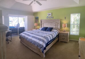 3 bedrooms, iron/ironing board, WiFi, bed sheets - Rest Awile Villa, full refund*, heated pool, sleeps 6 (Rotonda West)