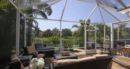 Rest Awile Villa, full refund*, heated pool, sleeps 6