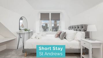 1 bedroom, hypo-allergenic bedding, iron/ironing board, free WiFi