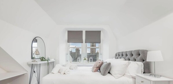 1 chambre, literie hypoallergénique, fer et planche à repasser