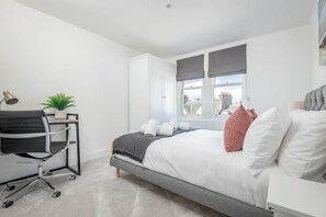 2 Schlafzimmer, Bügeleisen/Bügelbrett, kostenloses WLAN, Bettwäsche