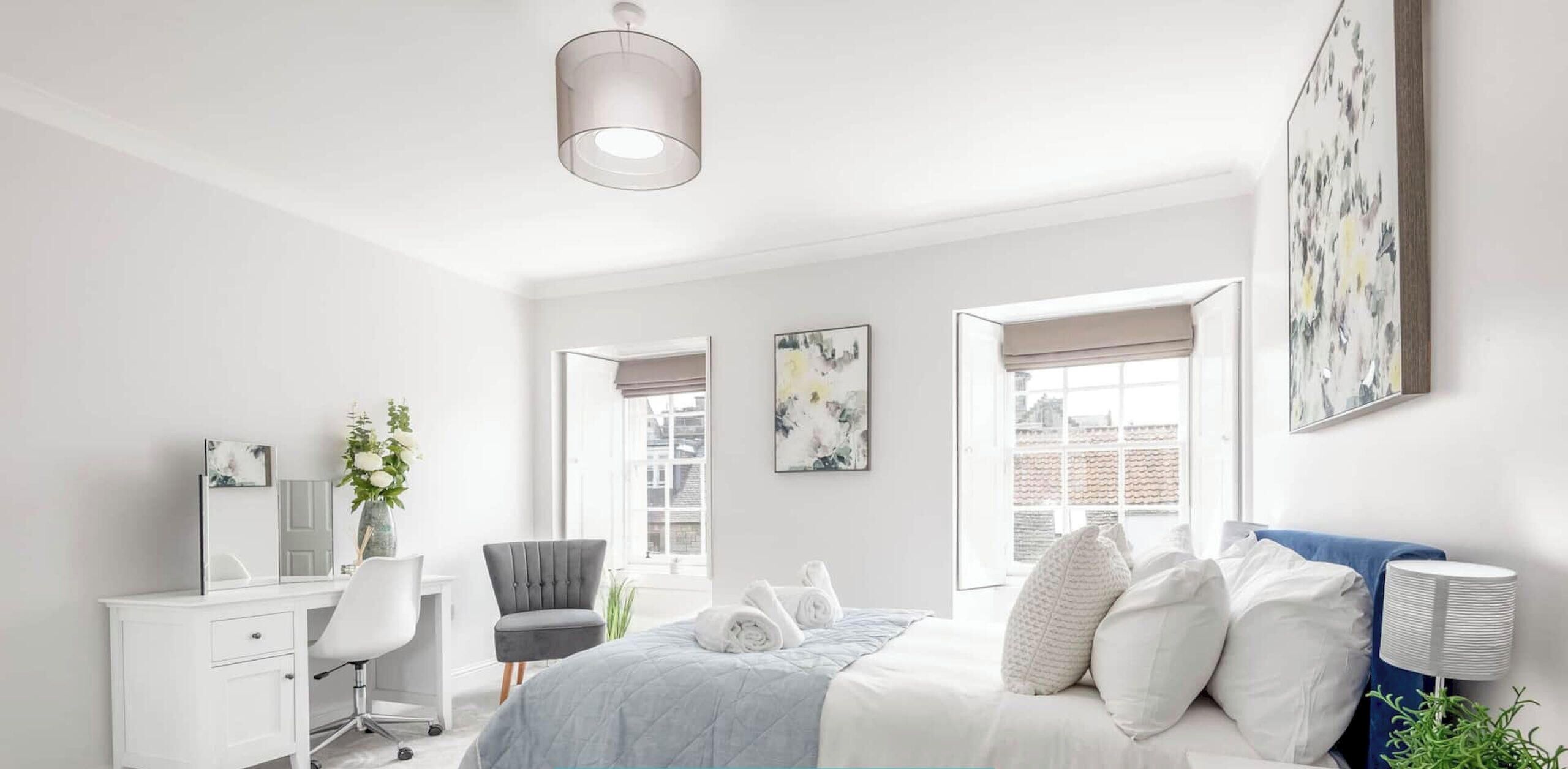 2 bedrooms, desk, iron/ironing board, free WiFi