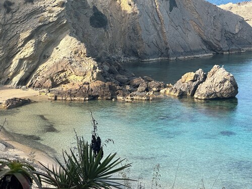 Beachfront Apartment with Stunning Sea Views