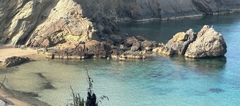 Beachfront Apartment with Stunning Sea Views