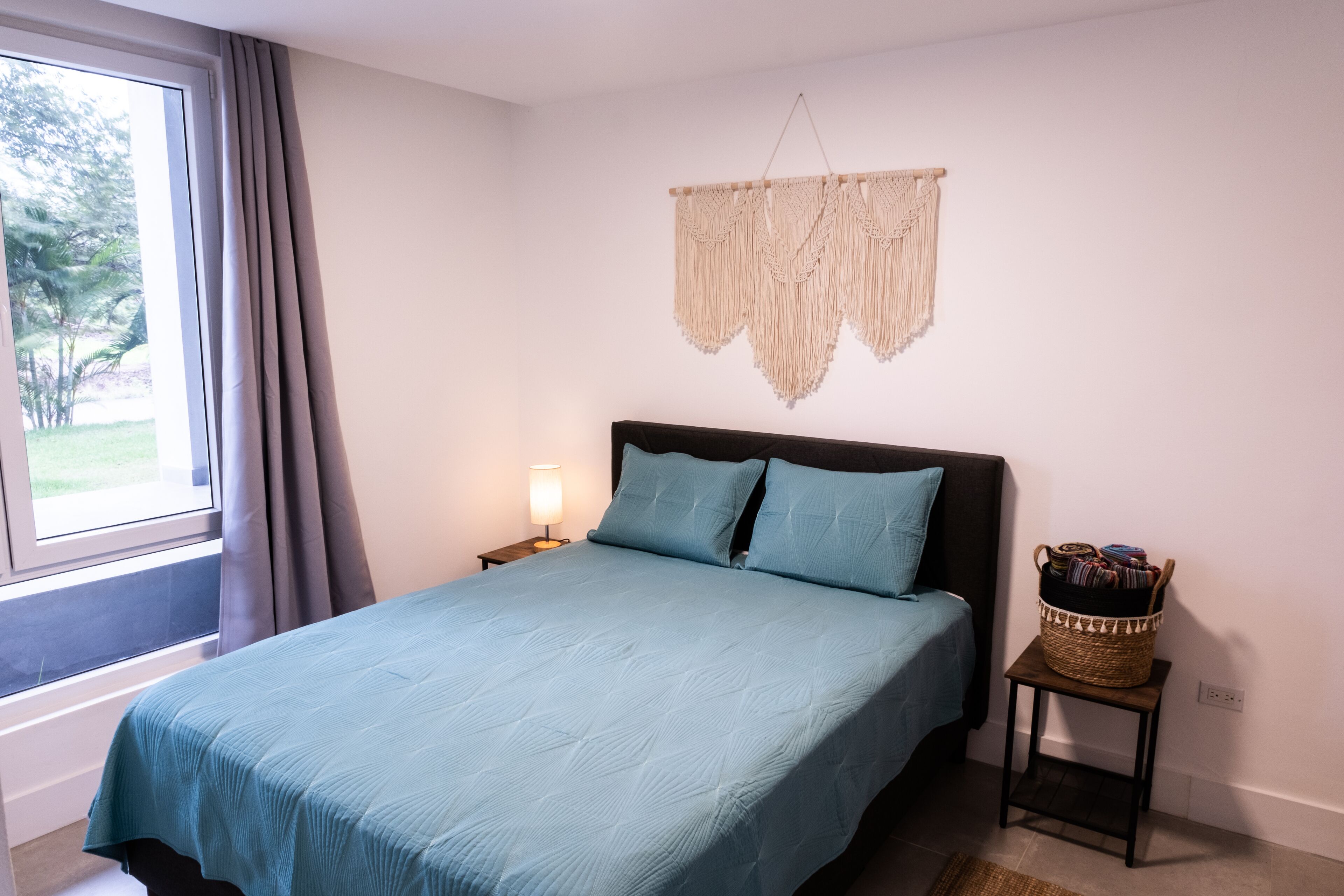 2 bedrooms, blackout drapes, travel crib, free WiFi
