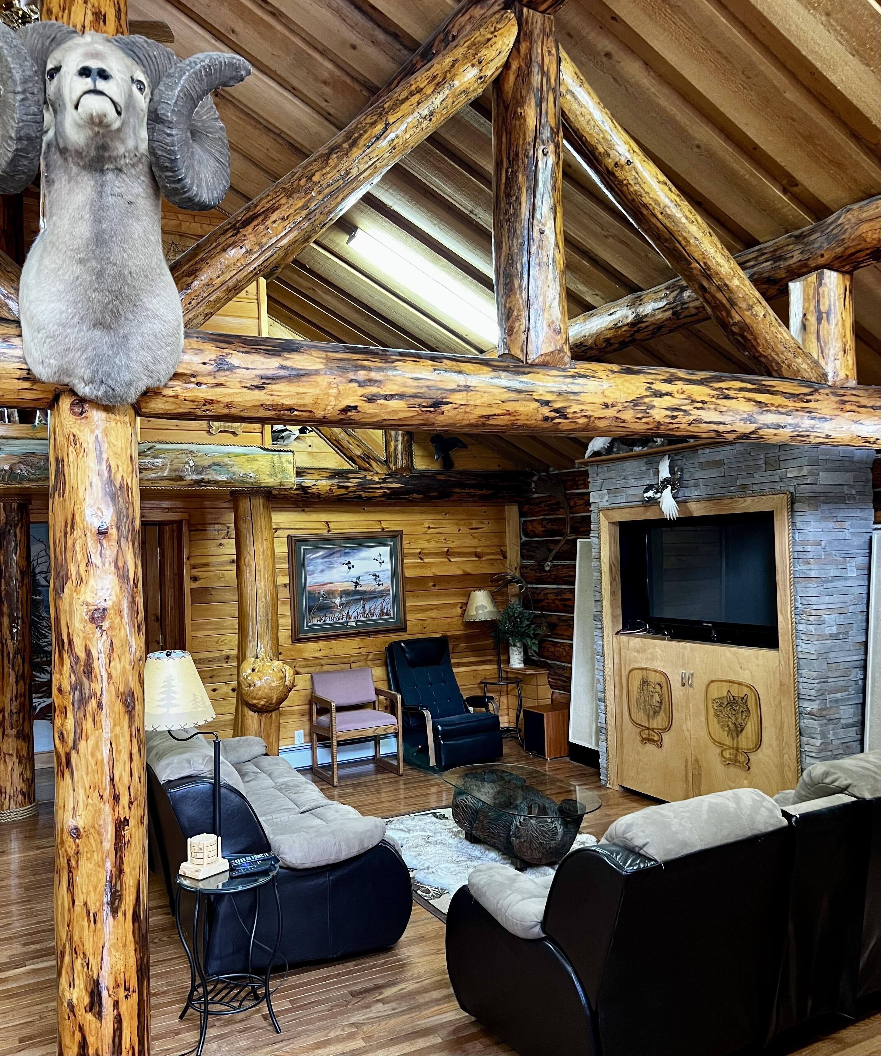 Indian Cabin Close to Alyeska