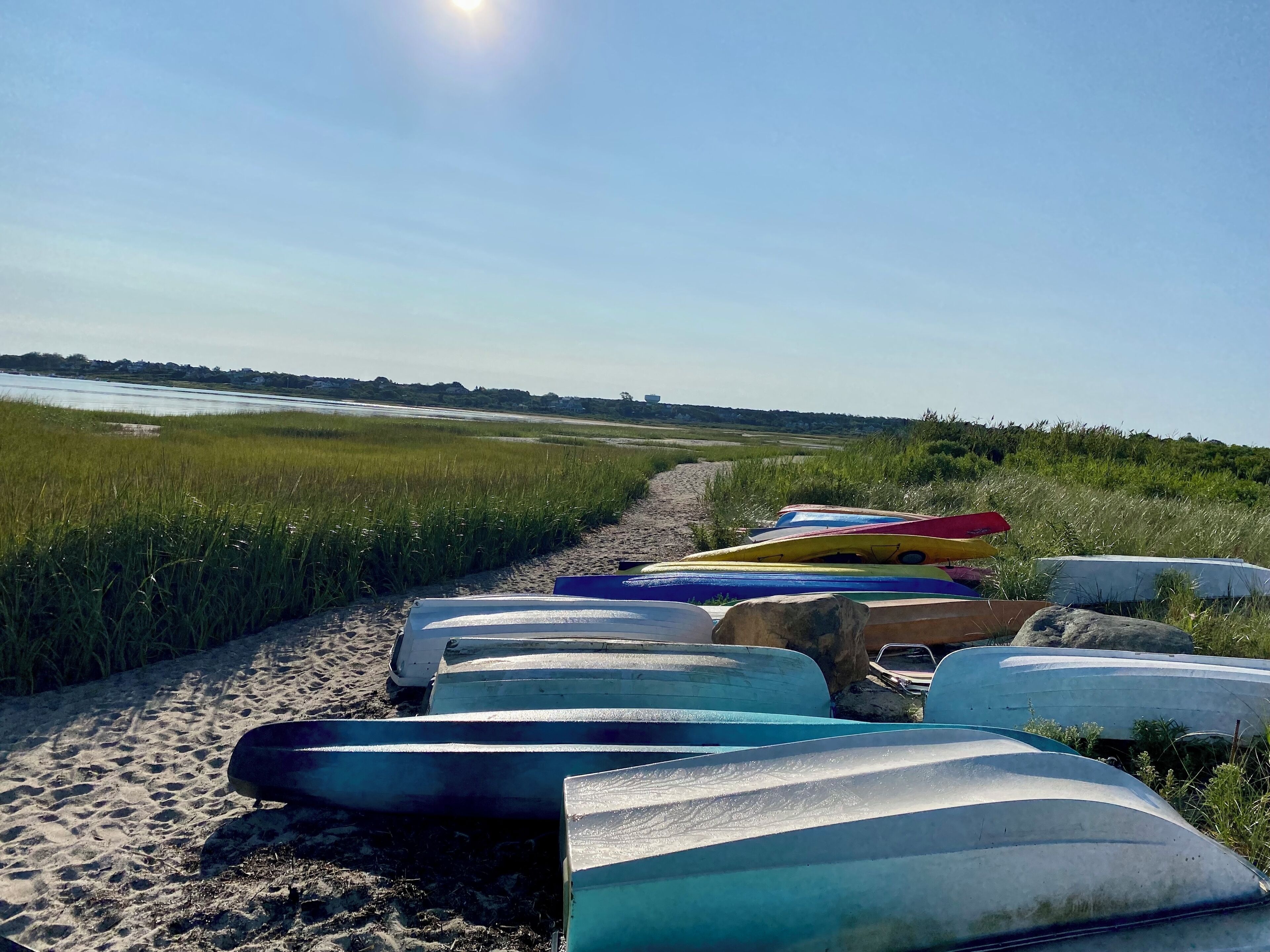 Liegestühle, Strandtücher