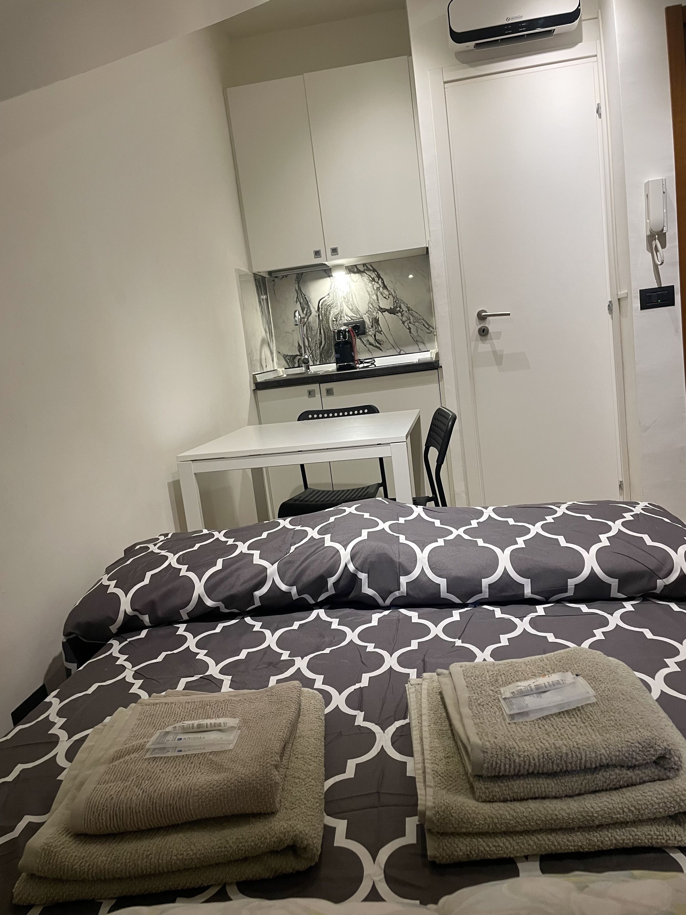 Modern renovated attic in the center