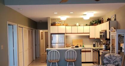 Penthouse Overlooking Tidal salt marshes of Beaufort River Intracoastal Waterway