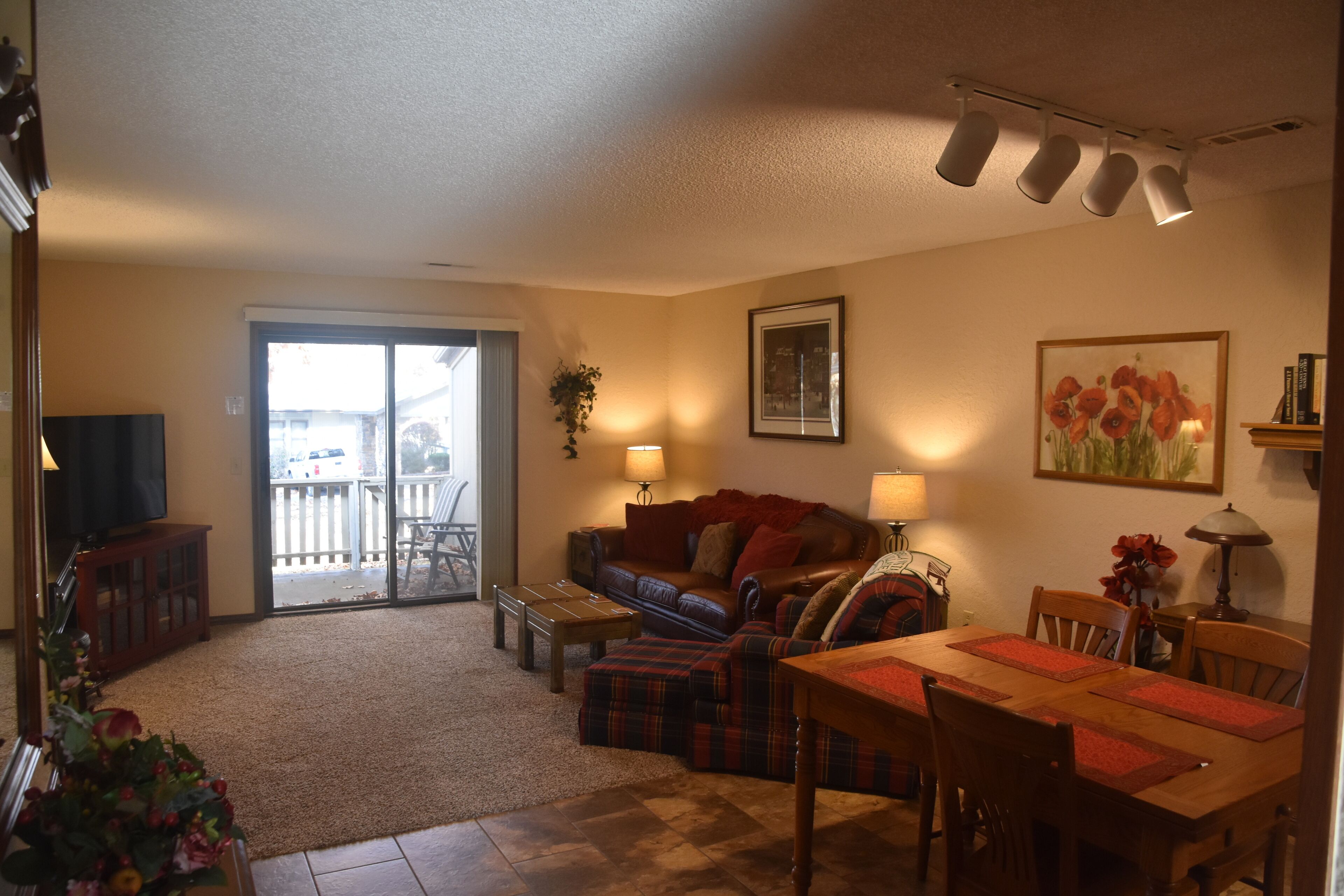 Centrally located two bedroom, two bath townhouse