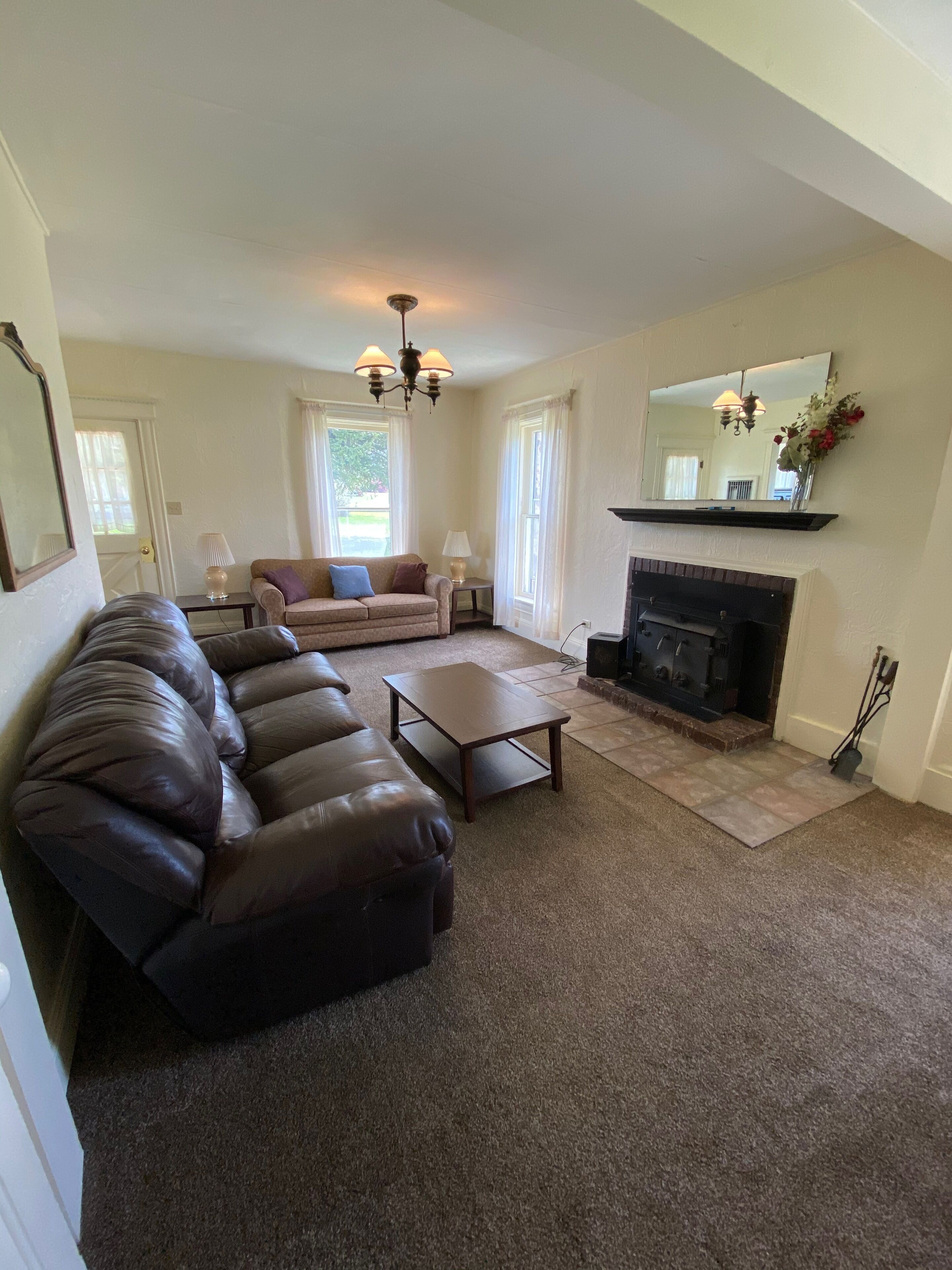 TV connectée, cheminée