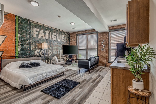 1 soverom, wi-fi og sengetøy