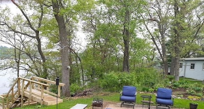 Lone Birch Cabin on Lake Wissota