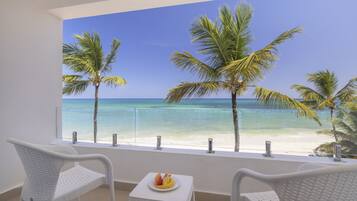 Standard-Doppelzimmer, Meerblick | Blick vom Balkon