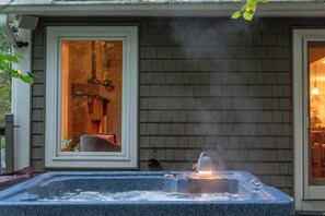 Bain à remous extérieur