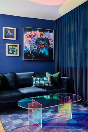 Design-Apartment | Wohnbereich