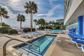 Indoor pool - Sandy Beach Resort 1705 - Oceanfront Views (Myrtle Beach)