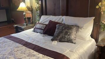 1 slaapkamer, een strijkplank/strijkijzer, wifi, beddengoed