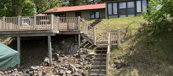 Newly updated lake cabin on the shores of Island Lake.
