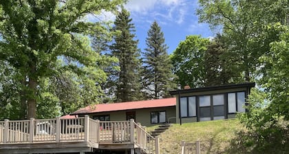 Newly updated lake cabin on the shores of Island Lake.
