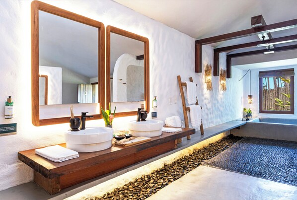 Bungalow Sea View | Bathroom - Reserva Jacumã - Boutique Hotel (Porto Seguro)