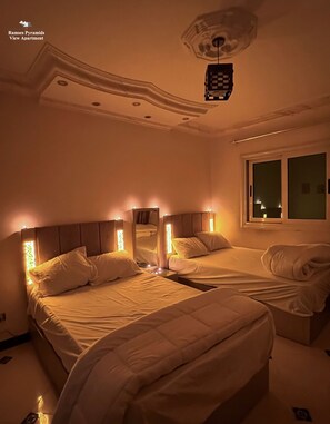 2 soverom, safe på rommet, wi-fi (inkludert) og sengetøy