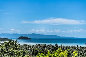 Vue sur la plage/l’océan