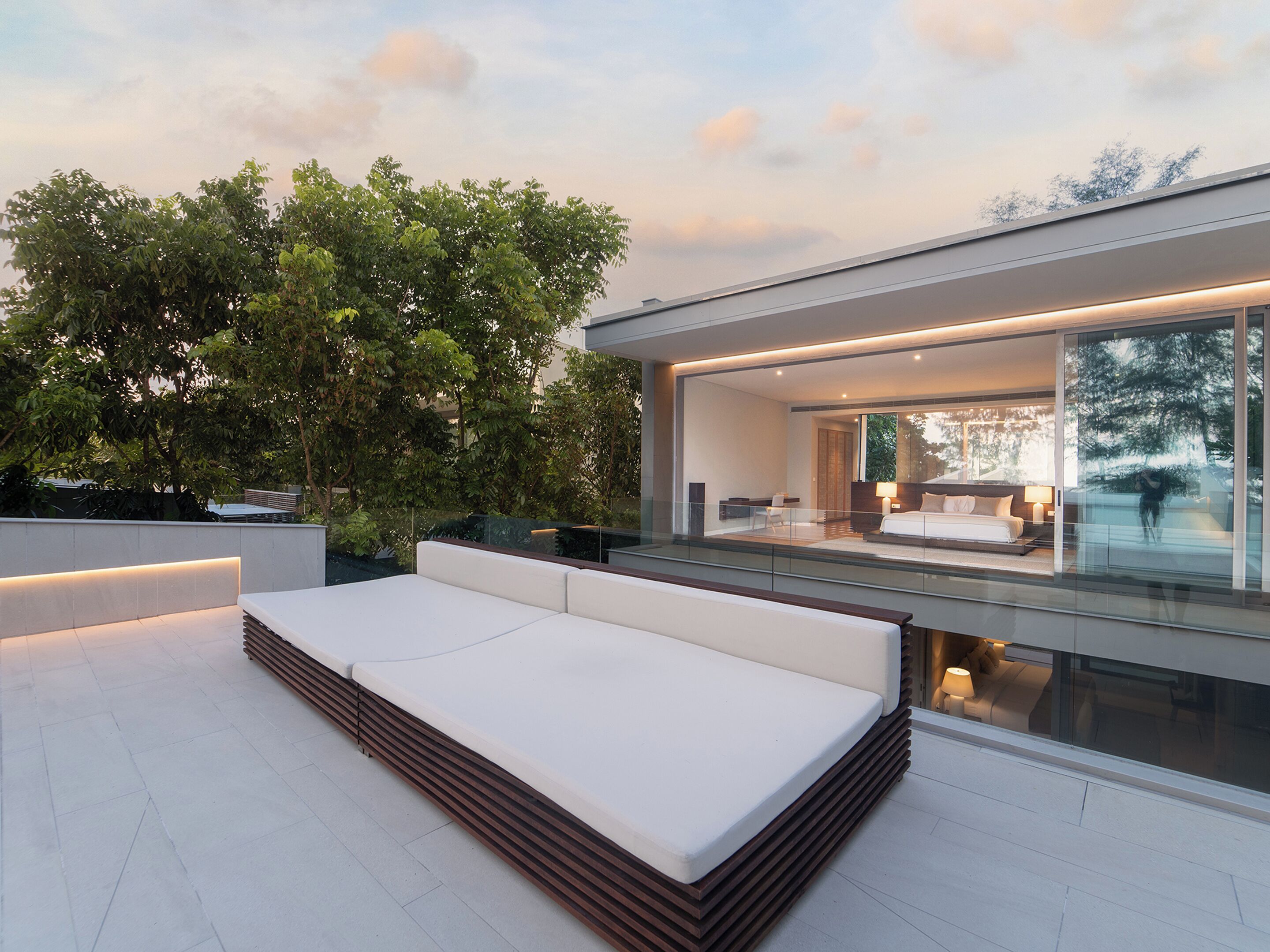 Luxe villa, 3 slaapkamers, aan het strand | Woonruimte