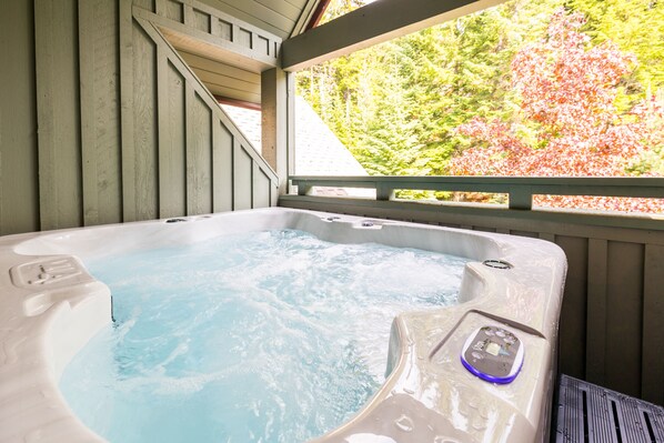 Bain �à remous extérieur