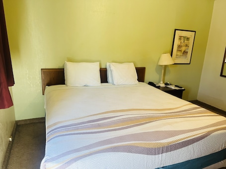Basic Room, 1 Queen Bed, Non Smoking. Budget INN